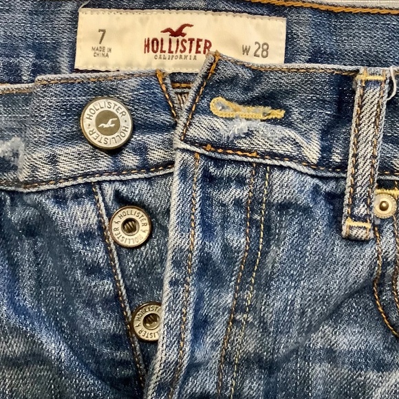 Denim Hollister Mini Skirt - Picture 4 of 7